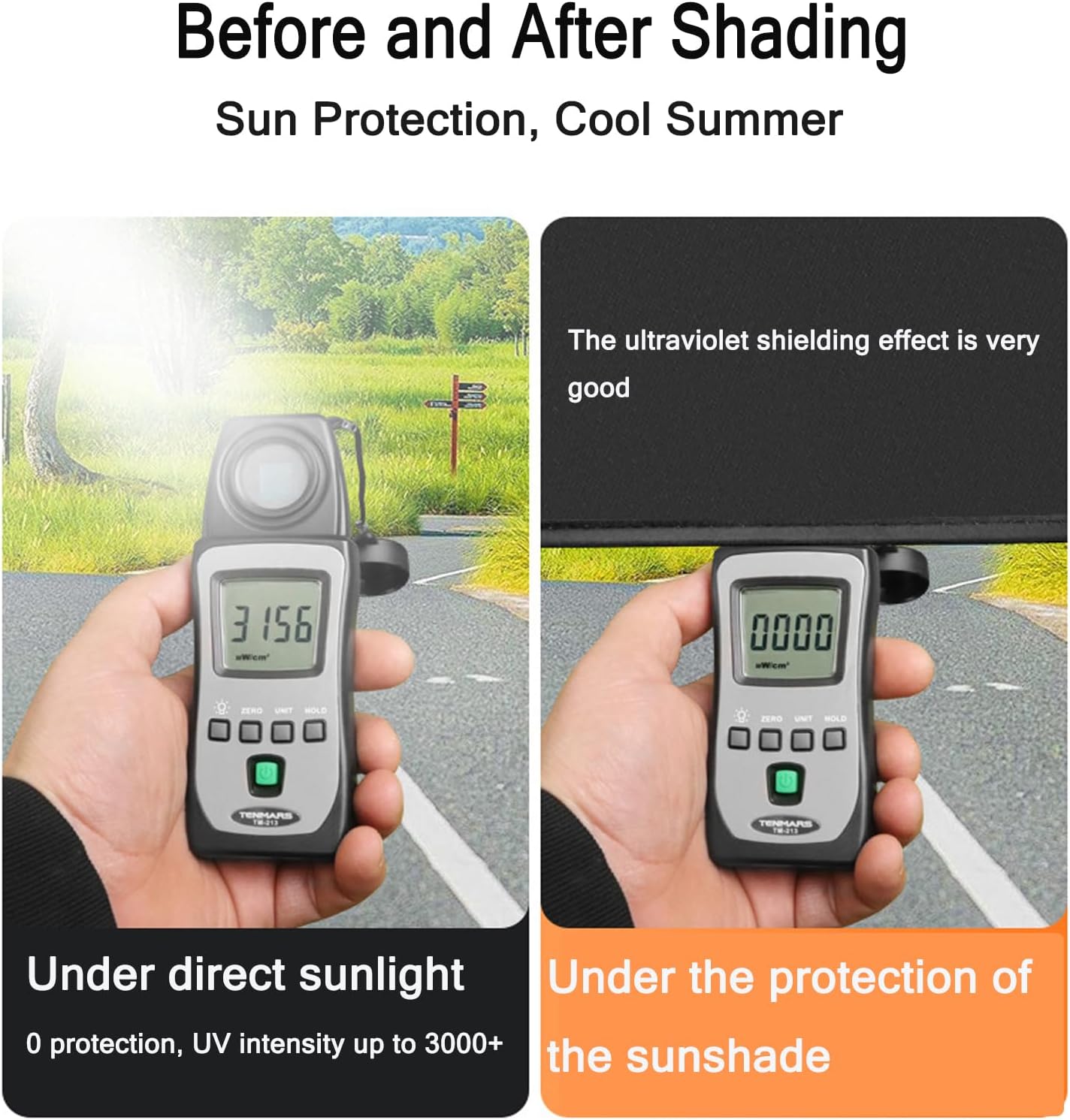 Magnetic Side Window Sun Shade Keeps Cooler Sun Shade UV Rays Privacy Protector, Reuseable Washable Sun Shade for Most Cars, Vhicles, SUV Vehicle Sunshade Cover Fathersdaygift