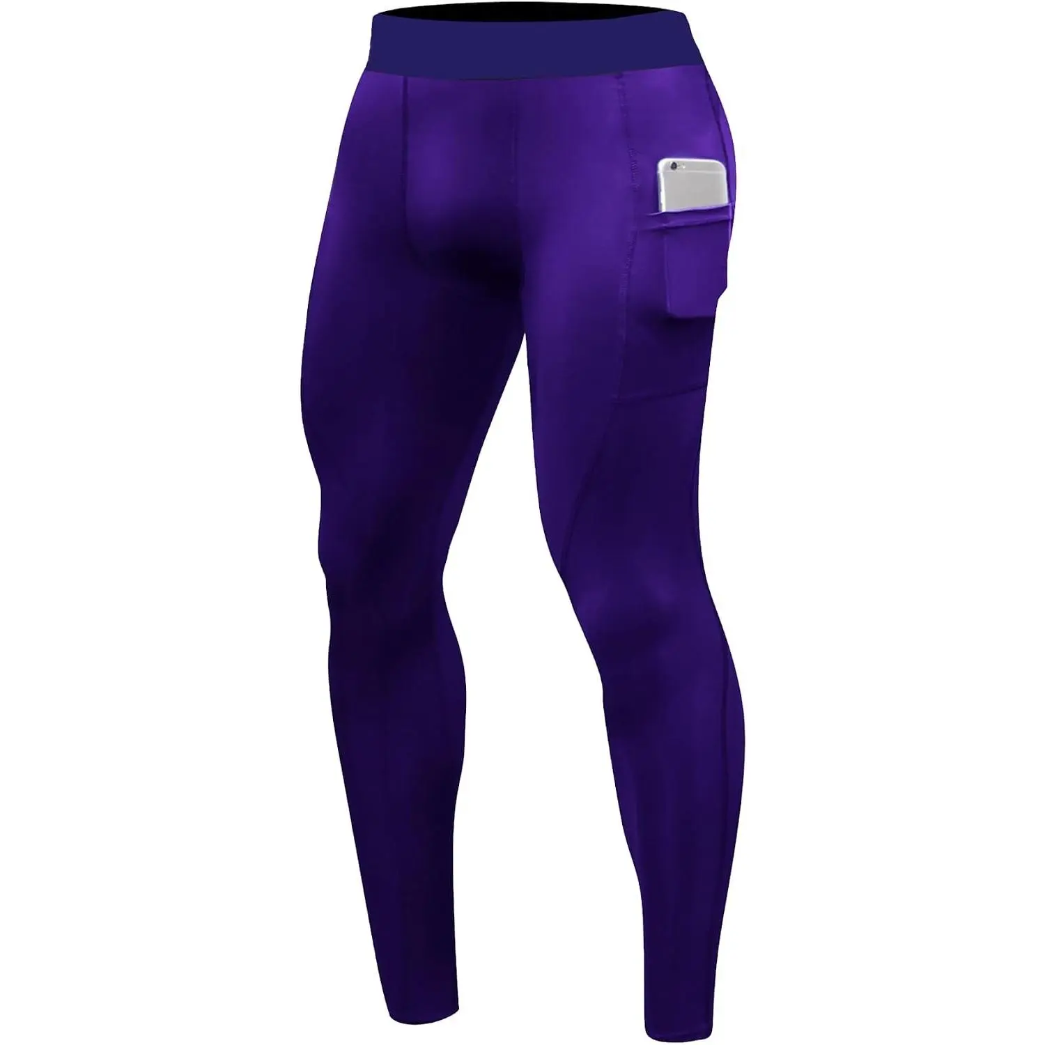 Men's Compression Pants Cool Dry Athletic Leggings Workout Running Tights Active Spandex Sports Base Layer Yoga Pants