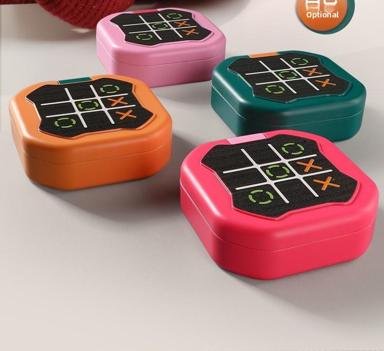 New Smart Tic-Tac-Toe, Children's Educational Multi-Mode Toy, Board Game Handheld Electronic Game Console, Logic Thinking Training Parent-Child Interactive Toy, Holiday Gift