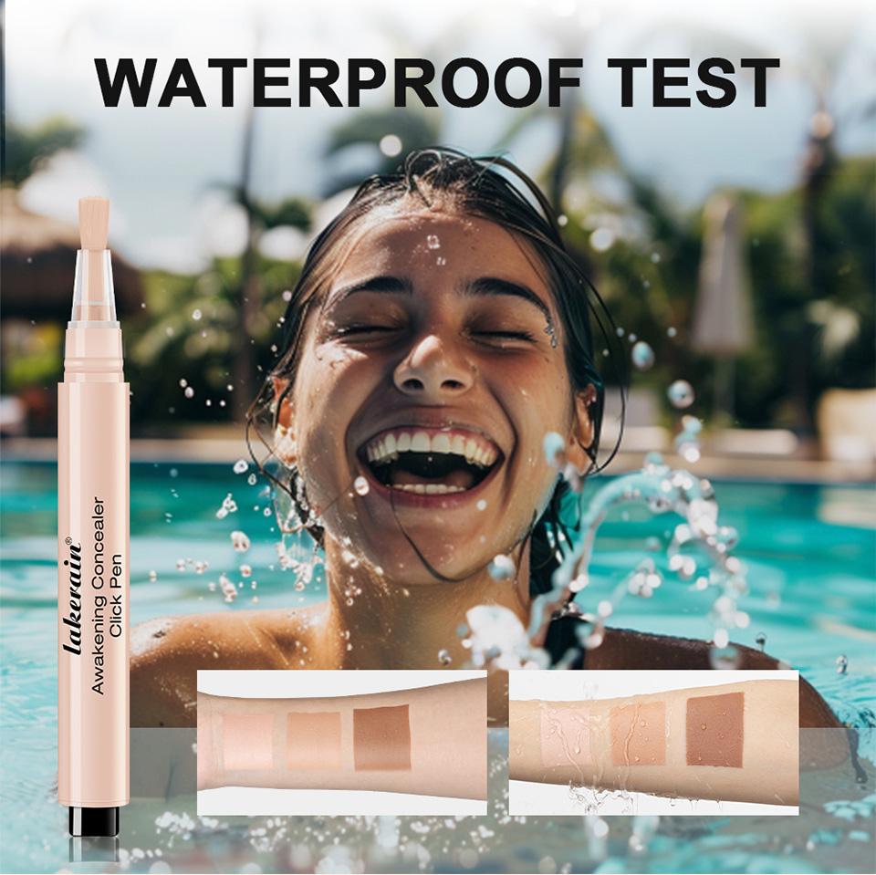 3-colour concealer pen, liquid concealer pen, dark circle concealer pen, tear trough concealer pen, highlighting concealer pen, acne scar concealer pen, blemish concealer pen, precision concealer pen, easy-to-use concealer pen