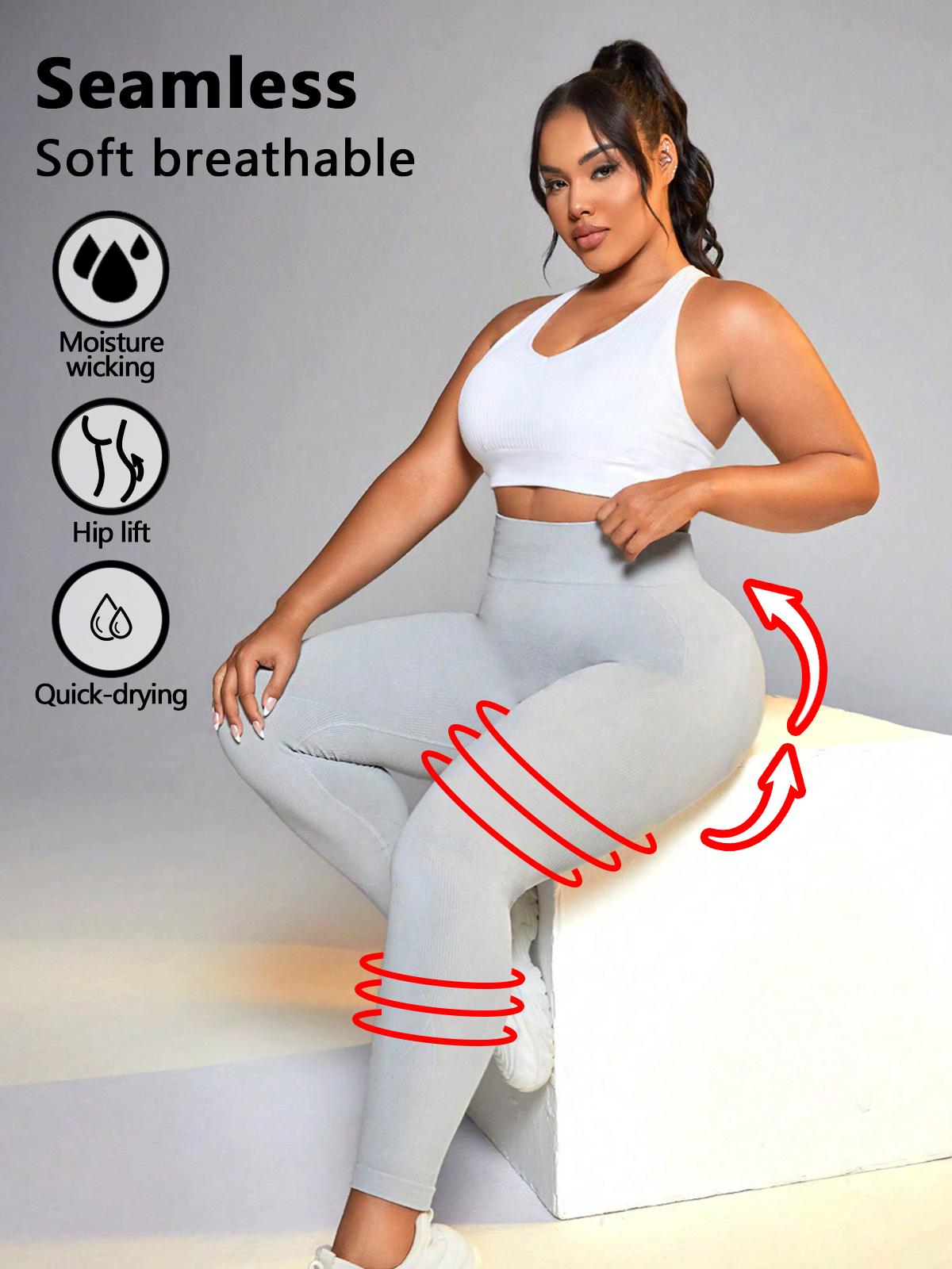 SUOVADUN CK0016 Women's Four-Way Stretch High Waist Seamless Yoga Pants Quick Dry,Sweat-Wicking,Pilates Gym Athletic Leggings Slim Tummy Control Pants Tight Sports