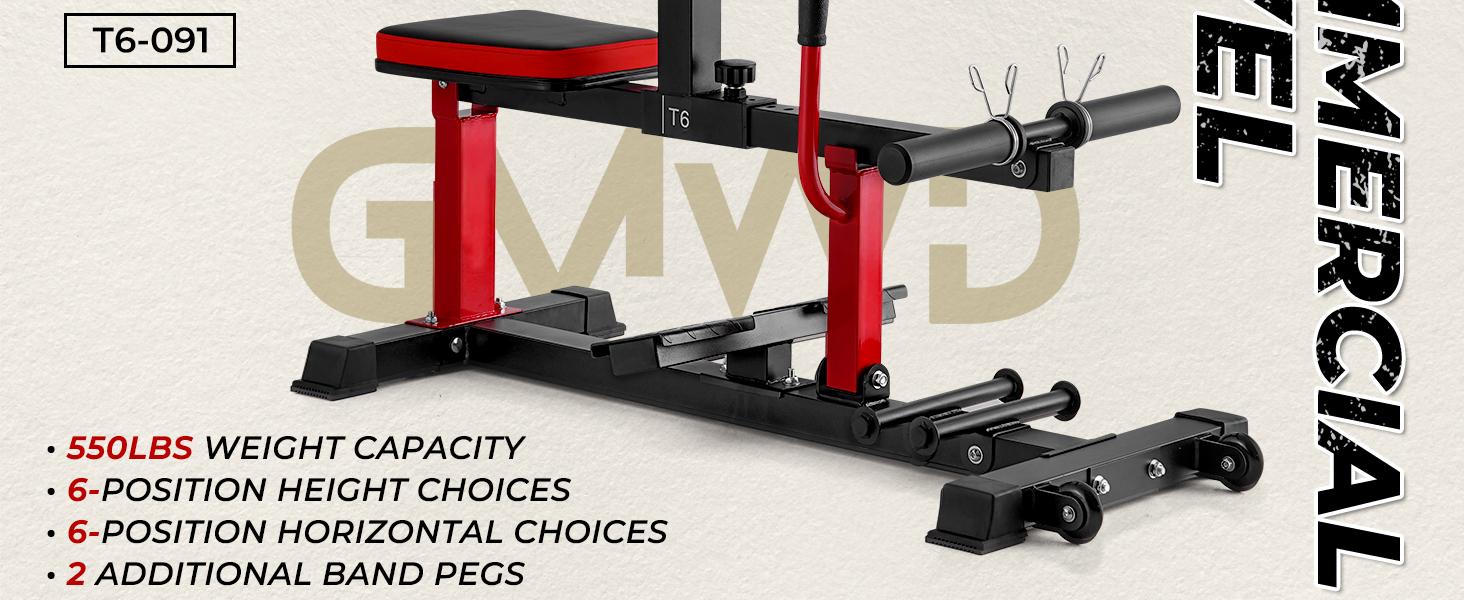 Calf Raise Machine, Adjustable Seated Calf Machine, Calf Workout Machine with Band Pegs, Calf Exercise Leg Training Machine Home Gym