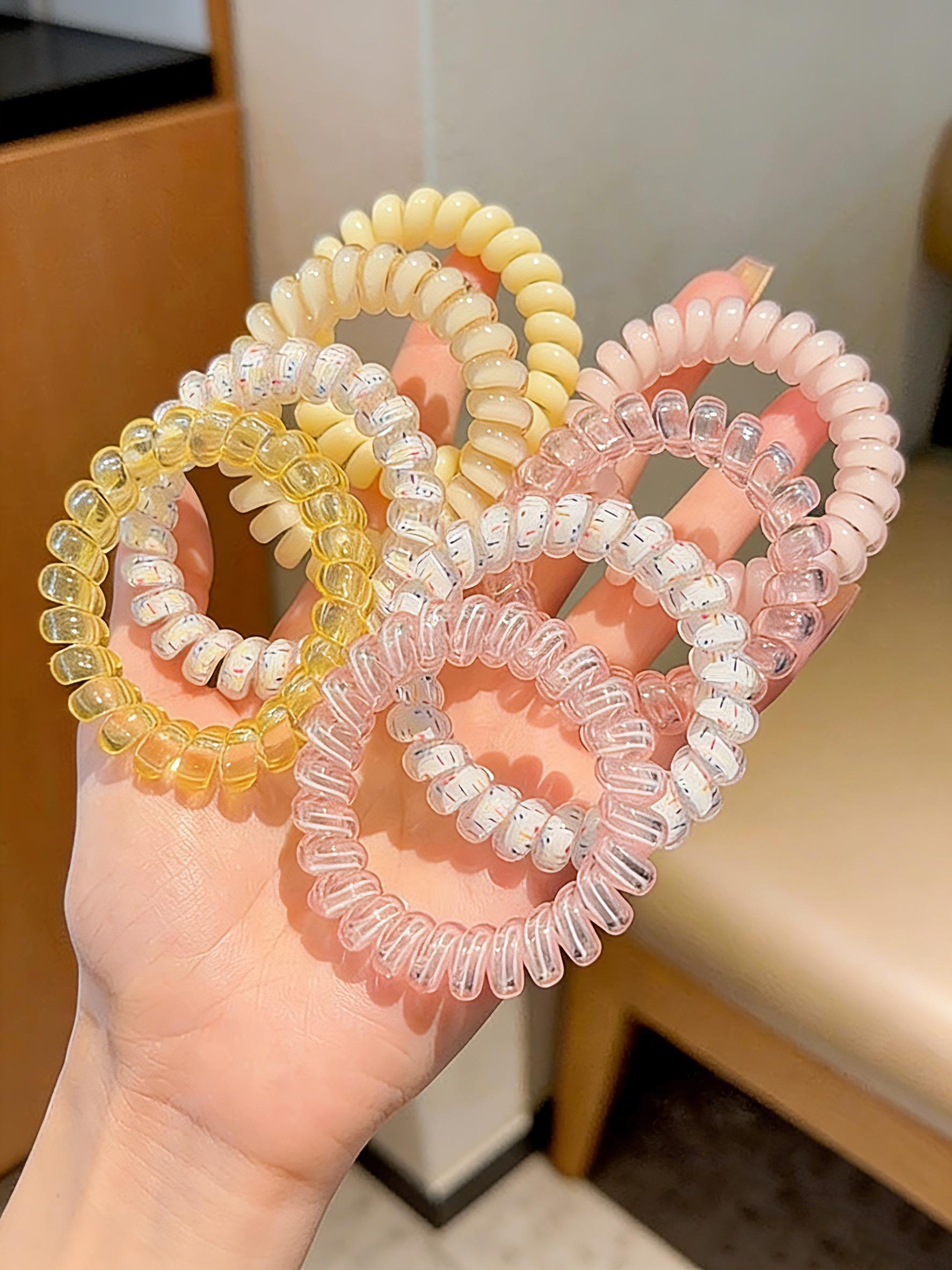 20 Pcs Cute Hair Ties for Women, High Elasticity Durable Rubber Bands, Simple New Design, Versatile Headwear Accessories