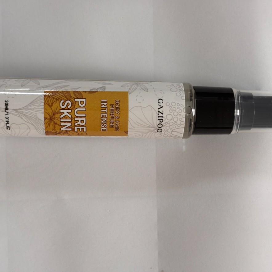 Gazipoo Pure Skin Perfume, Oriental Scent with Saffron and Cedar, 30ML Portable Spray, Elegant Fragrance for Hair and Neck