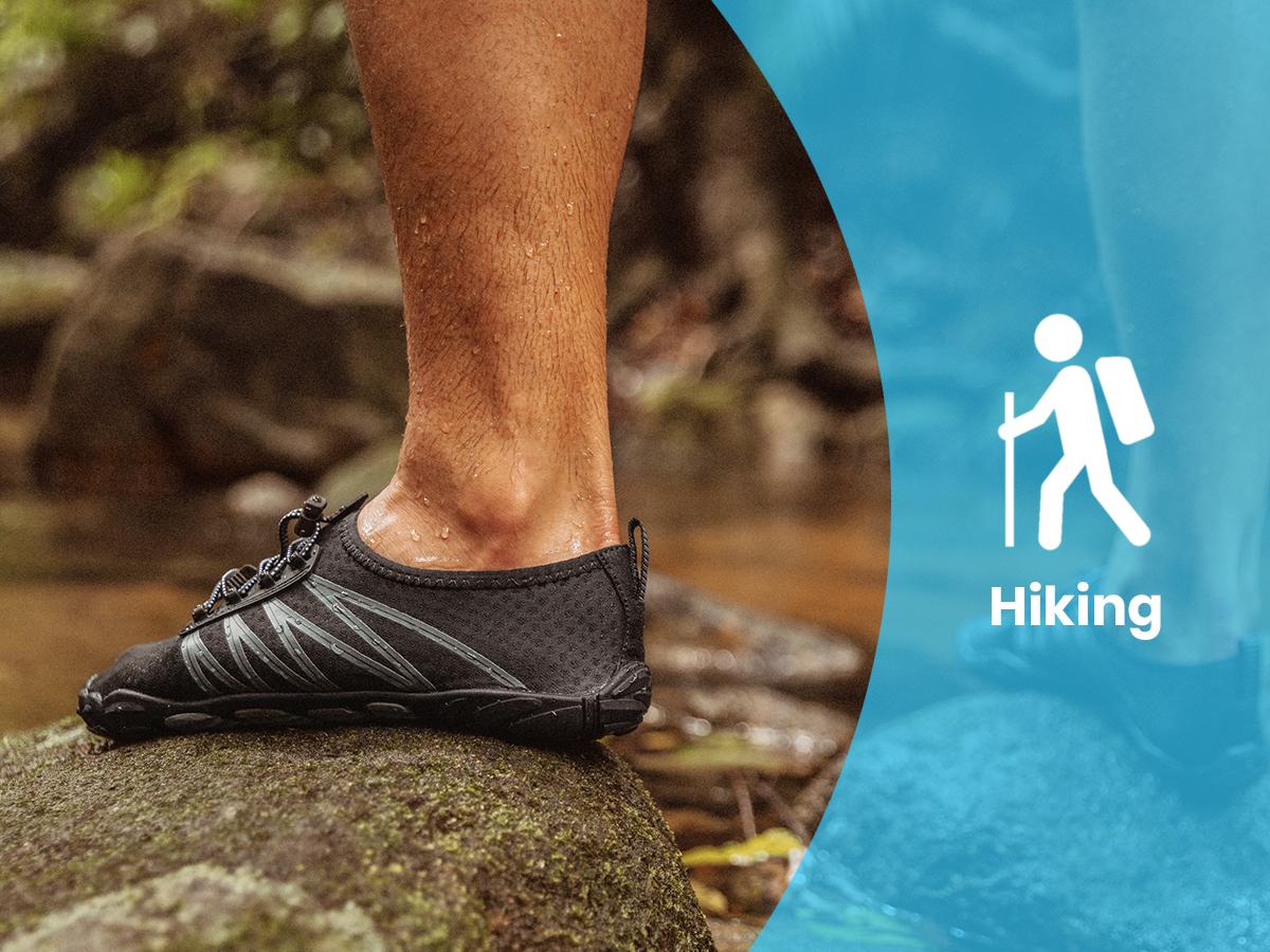 SEEKWAY Water Shoes for Women Adult Quick-Dry Aqua Sock Barefoot Men for Beach Swim River Pool Lake Hiking Kayaking Surfing SP001 Watershoes