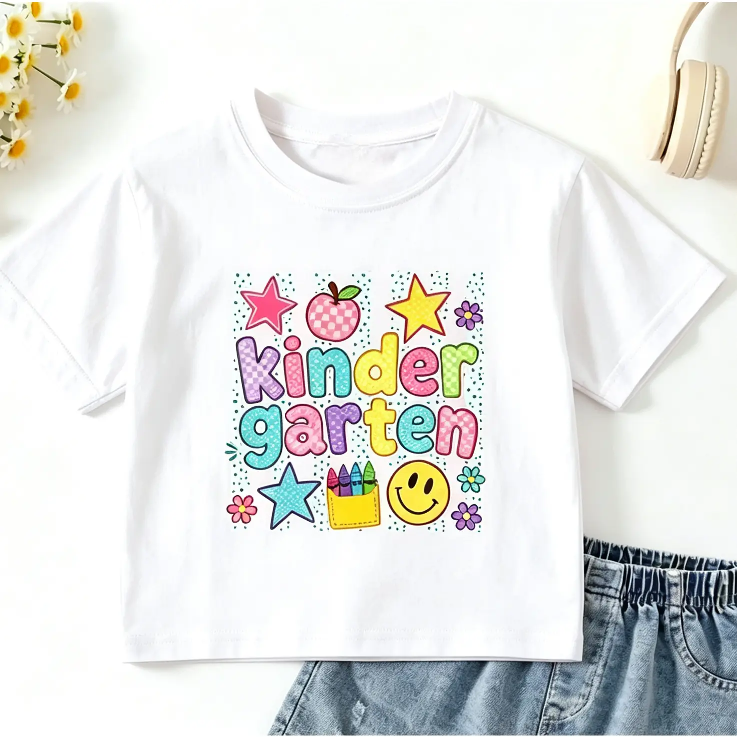 First Day of School T-Shirt, Back to School Grade T-shirt, First Grade Shirt, Second Grade Shirt, Colorful 3rd Grade Tee,Back to School Grade Gift