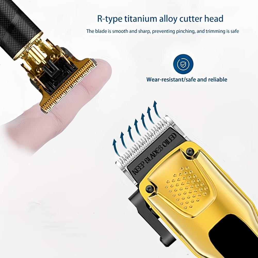 HIENA 3-in-1 Cordless Grooming Kit｜USB Fast Charge, Adjustable Blade & Multi-Size Combs for Hair, Beard & Body Trimming. Perfect for Home, Travel & Daily Styling. An Ideal Gift for Men