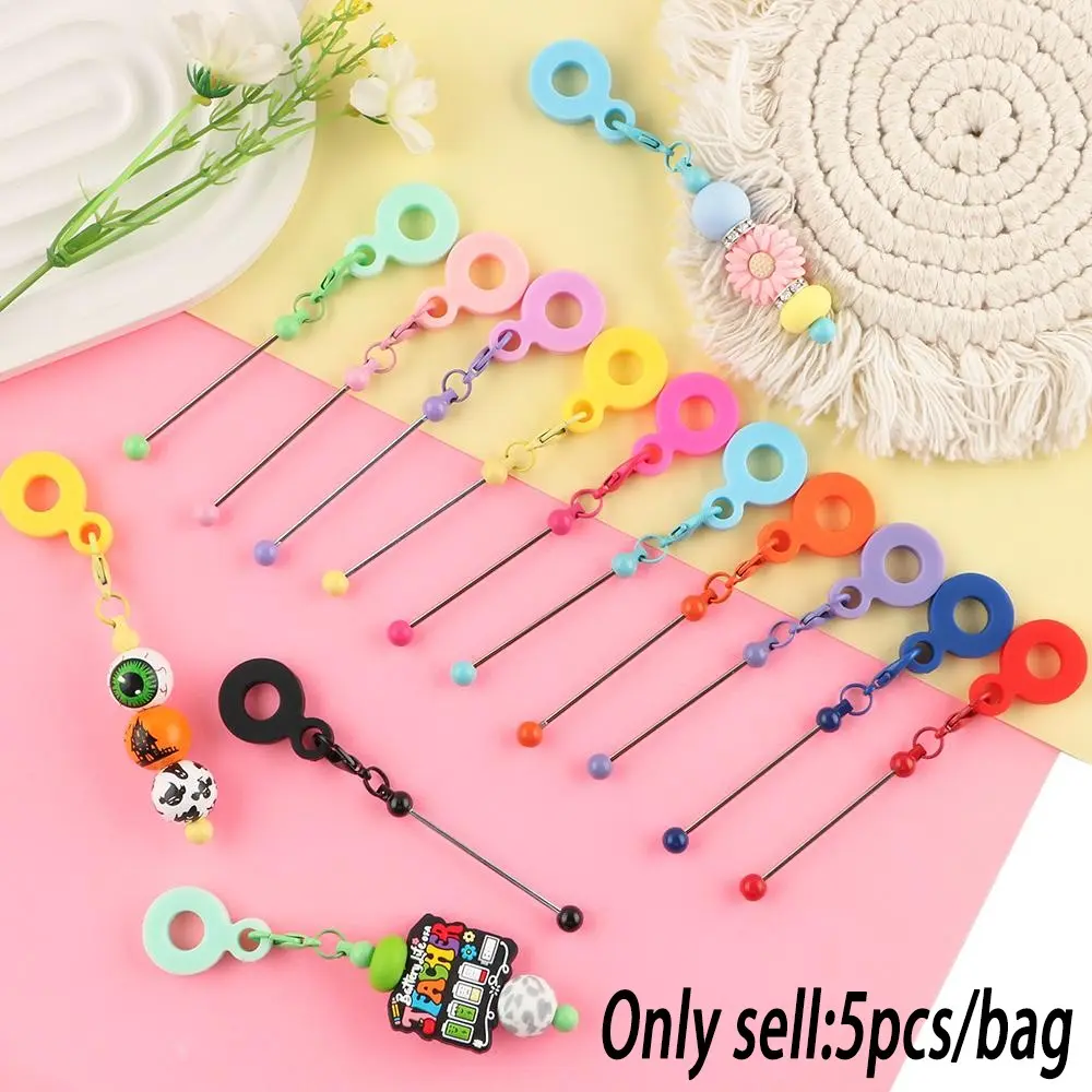 5pcs Handmade Creative Aesthetic Straw Pendant Chain, Decorative Straw Cup Accessory, Unique Party Favors, Fun Gift Idea, Perfect for Celebrations, Drinking Gadgets
