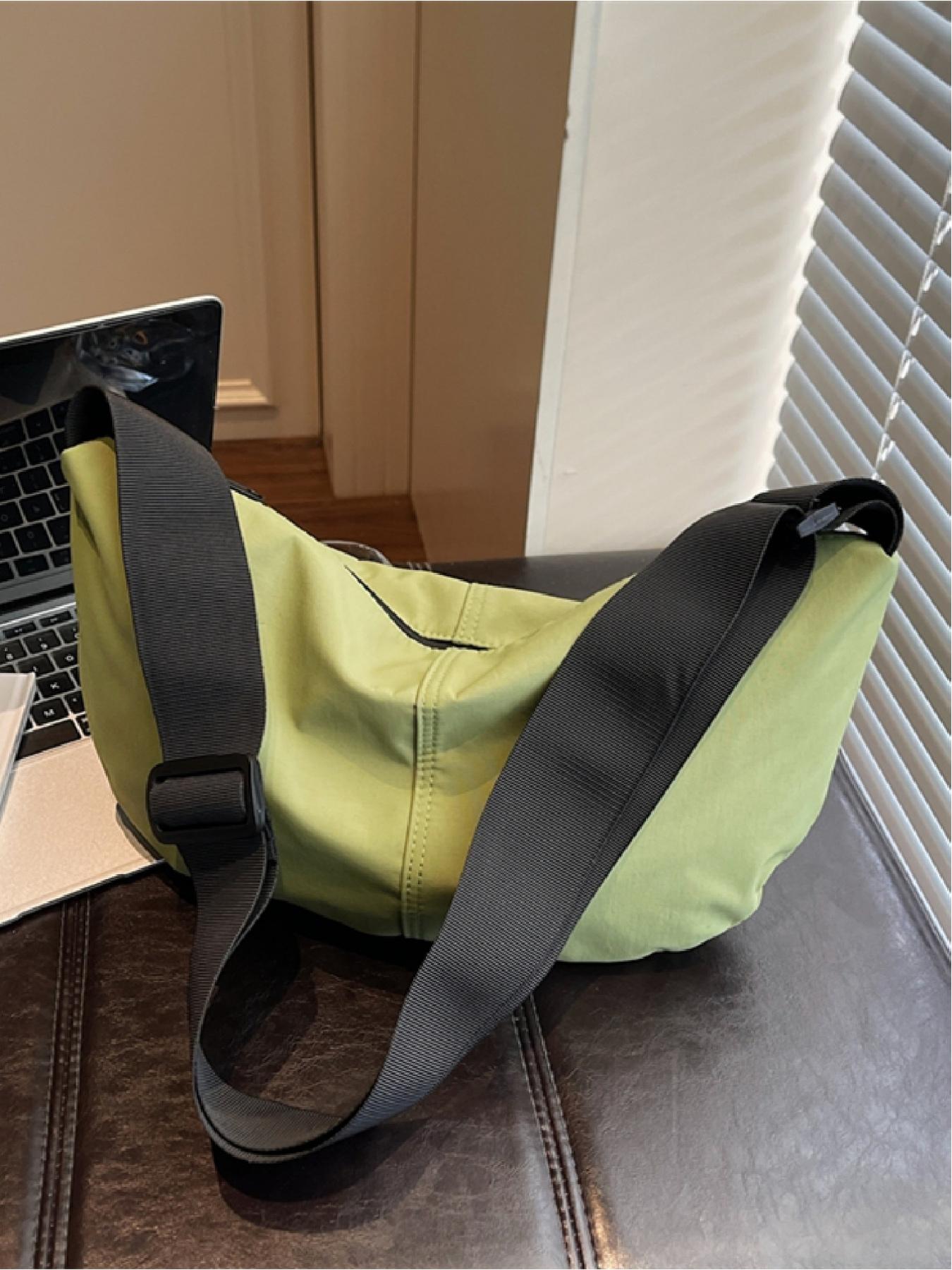 Simple Lightweight Shoulder Dumpling Bag, Casual Versatile Crossbody Bag for Outdoor Commuting, Perfect for Daily Use