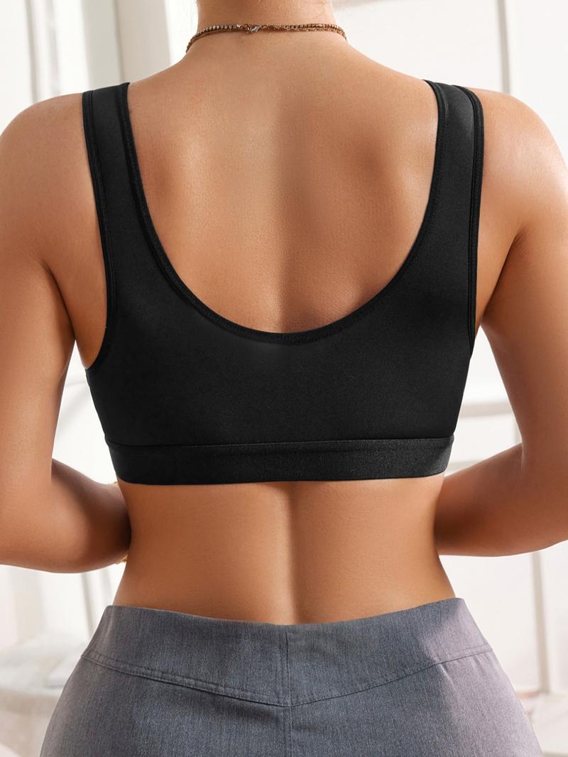 Women's Lace Trim Deep V Neck Front Opening Bra, Sexy Gathered Lace Lingerie, Daily Wear, Elegant Fitted Design, All Seasons