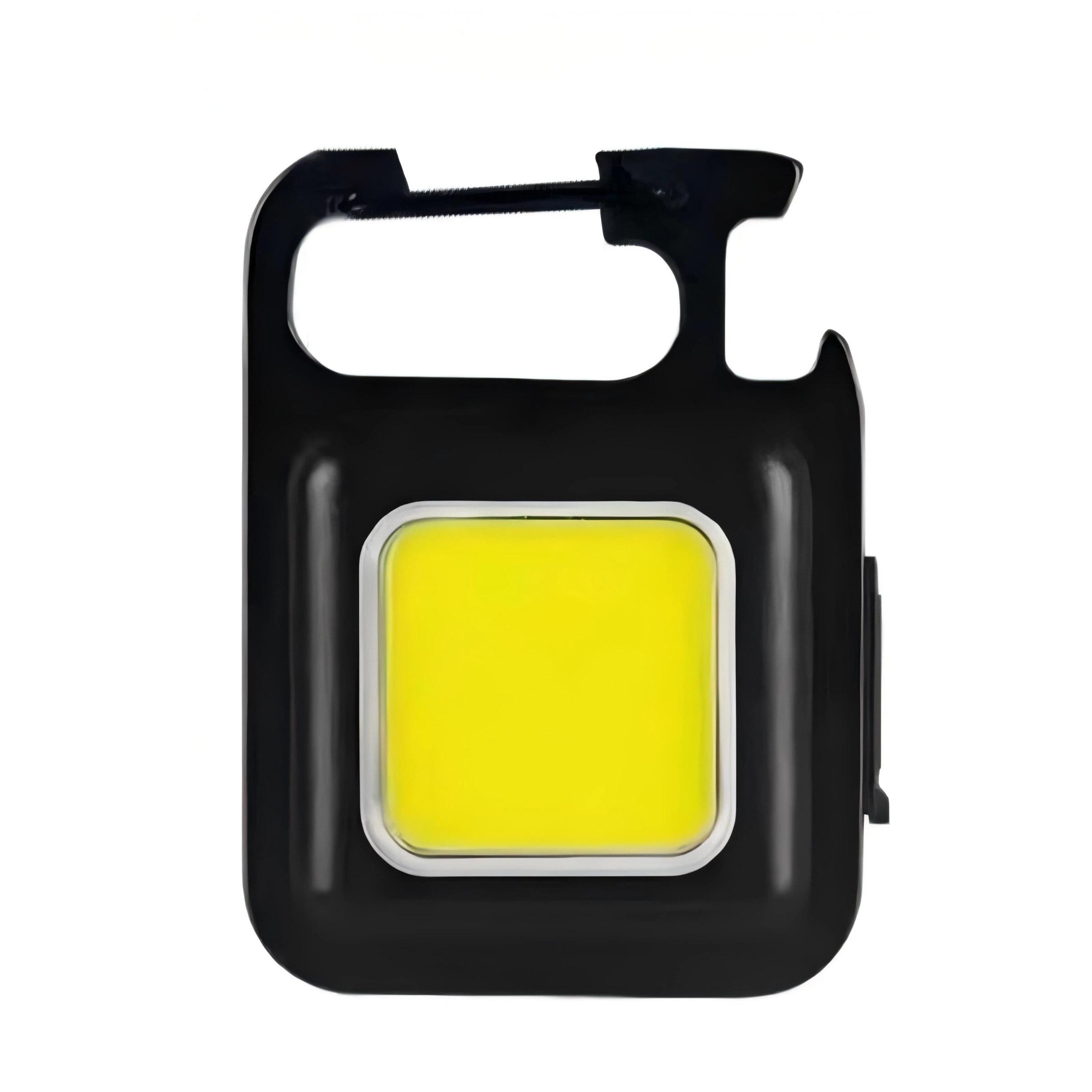 Mini LED Flashlight, Rechargeable COB LED Keychain Light, Multi-Function Portable Pocket Lamp, Magnetic Base, Small Handheld Torch