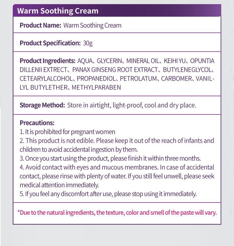 Oxyelle Uterine Warming Gel with Ginseng & Rose Extract for Women's Comfort Hot Compress Heating Pad Stickers Natural Ingredients Gentle Formula