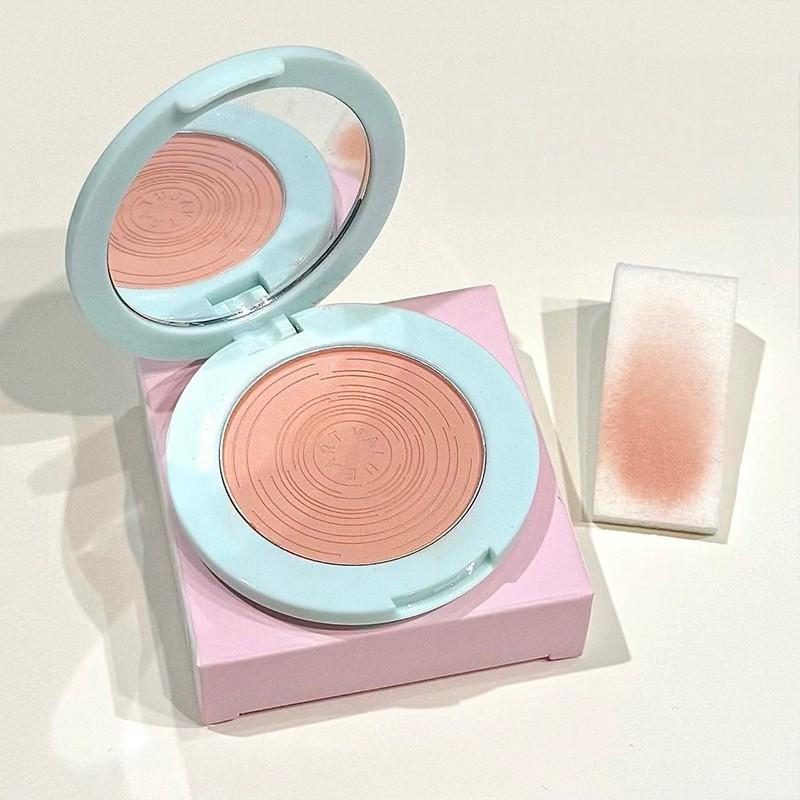 Spring Summer Macaron Blush Palette, Cute Atmosphere, Suitable for All Skin Tones, Natural Look, Visible Color, Makeup Essentials