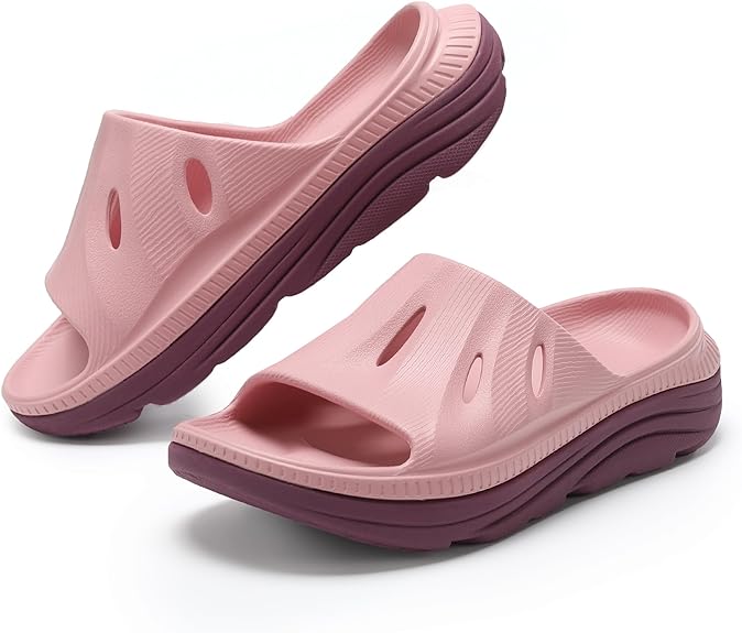 Womens Recovery Sandals Mens Comfortable Athletic Slides Thick Cushion Lightweight Plantar Fasciitis Sport Sliders of Indoor Outdoor,Arch Support Orthotic Open Toe Outdoorfun Womens Recovery Sandals Mens Comfortable Athletic Slides Thick Cushion Lightweight Plantar Fasciitis Sport Sliders of Indoor Outdoor,Arch Support Orthotic Open Toe Outdoorfun