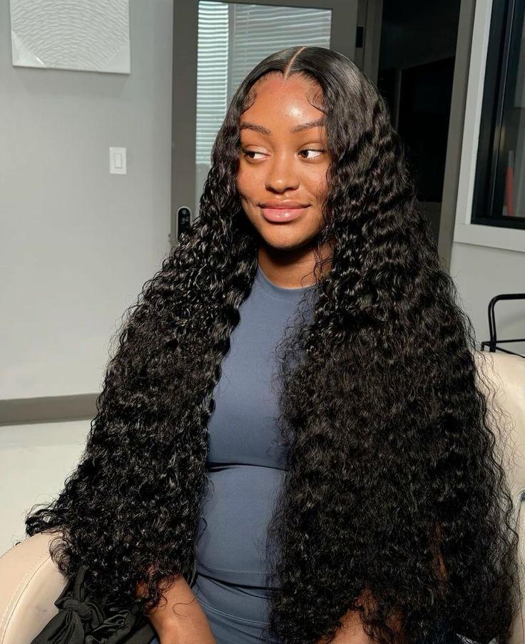 Bling Hair Glueless Wig Deep Wave 6X4 5X5 Pre Cut Lace Human Hair Wigs For Black Women 13x6 13x4 Hd Lace Frontal Wigs Beginner Friendly Ready to Wear Lace Closure Wigs TikTokShopBlackFriday