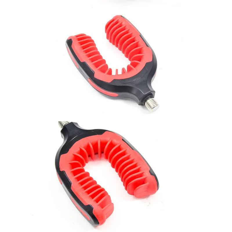 1pc Fishing Rod Holder Rest For Holder Head Thread Prevent Slipping Fishing Tackle Gripper Rest Gripper Rod
