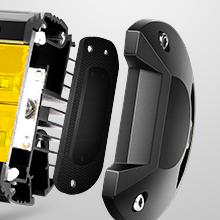 Nilight 18030C-A Amber 2PCS 5Inch 72W Double Row Flood Bar 10800Lumens Driving Fog Led Off Road Lights for Trucks Jeep ATV UTV SUV Boat Marine Waterproof Lightbar