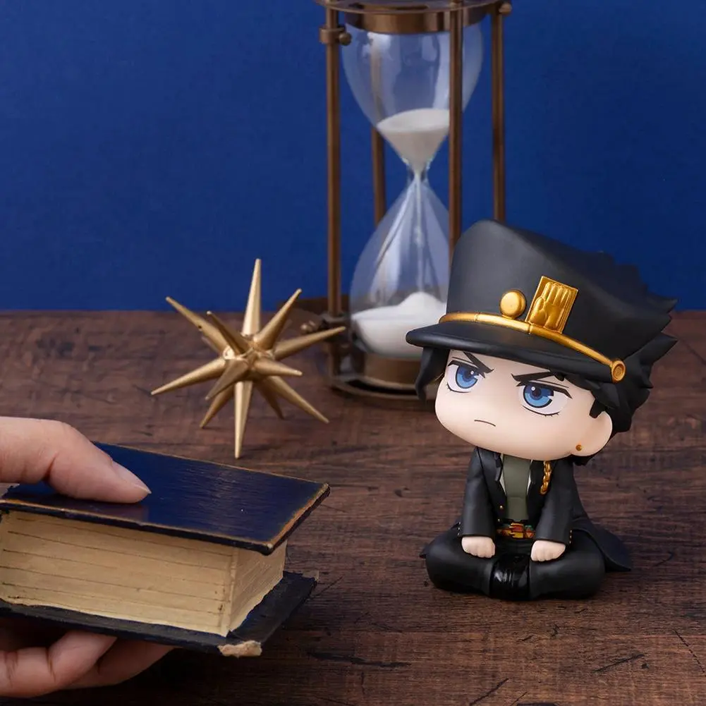 Anime figures Jotaro figure PVC statue look up lookup figures bighead model Dio figurine desk decoration ornament doll gift 10CM