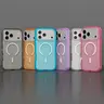 Magnetic 3 in 1 shockproof case for  iPhone 18 Pro Max/18pro/ 18/17 Pro Max / 16 / 15 / 14 / 13 / 12 Pro. Clear solid color protective cover. Full protection. Anti drop. Simple style hn0531 2