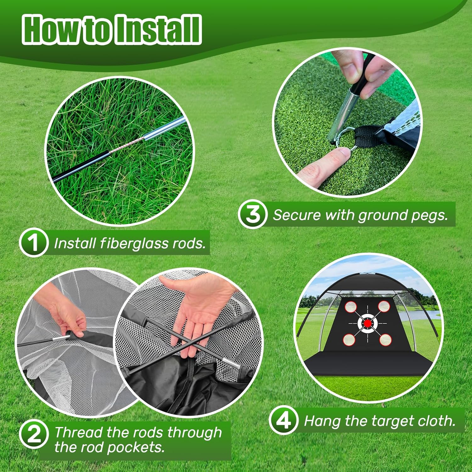 Golf Net with Practice Mat,Golf Hitting Aid Nets 10x7FT for Backyard Driving Chipping Swing,Gifts for Men Dad Him and Golfer Golf Net with Practice Mat,Golf Hitting Aid Nets 10x7FT for Backyard Driving Chipping Swing,Gifts for Men Dad Him and Golfer