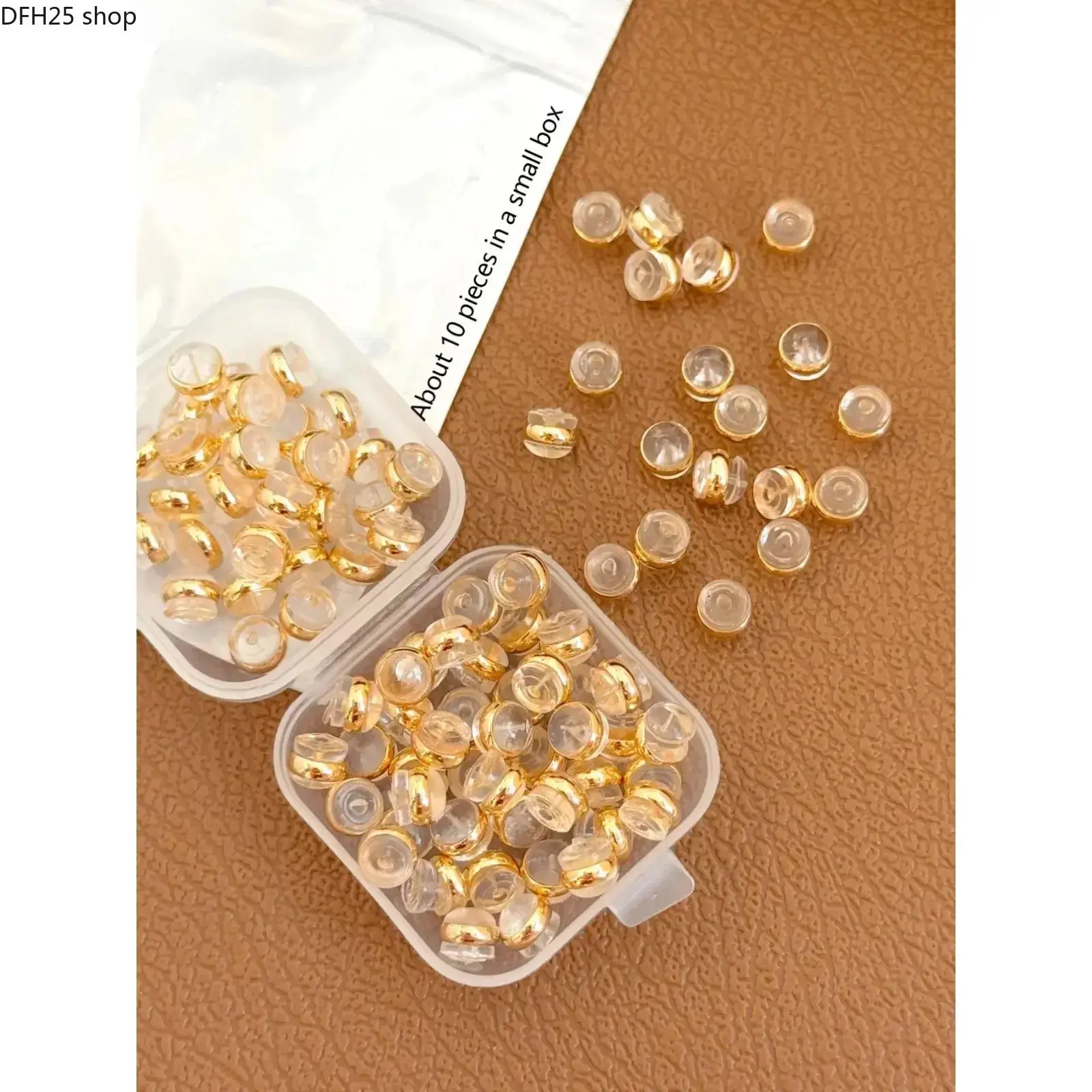 Silicone Earring Backs, Soft Anti-Slip Ear Stud Stoppers with Secure Lightweight Fit for Women, Everyday Earrings and Jewelry Accessories
