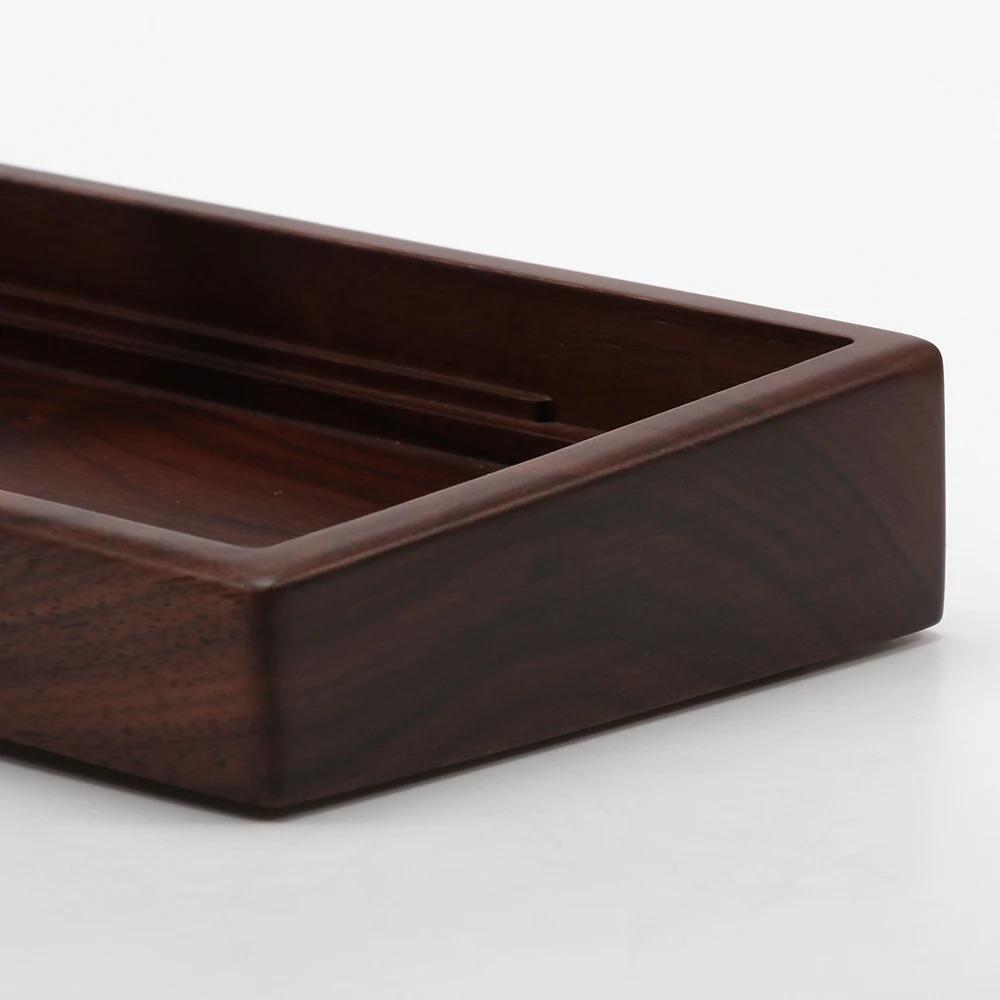 GH60 Walnut Wood Mechanical Keyboard Case 60% Layout Compatible with Wooting60 61% 64% Keyboards