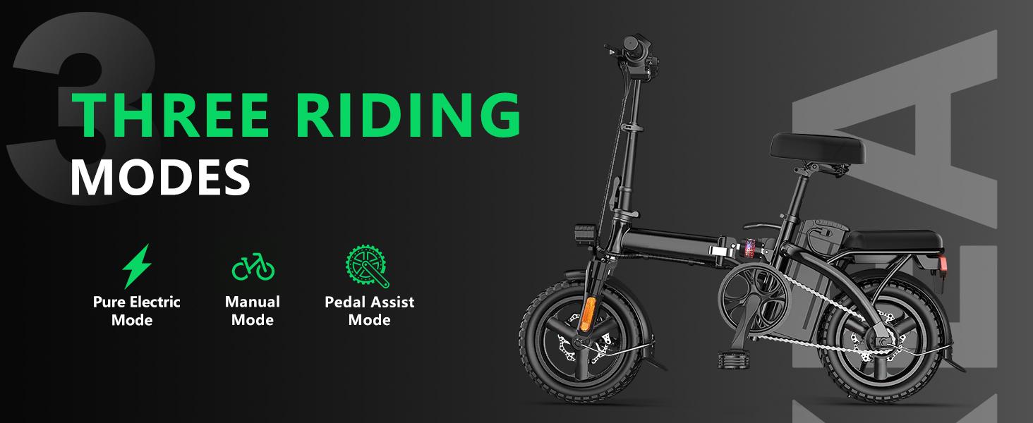 750W Folding Electric Bike for Adults, Maximum speed 22+ MPH,Range 30+ Miles Ebikes, 14inch Compact E-bike, 48V12 Removable Battery, Multi-function suspension,suitable for adults up to 400 lbs, UL 2849 Certified