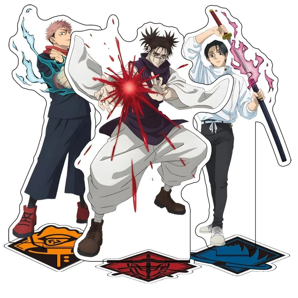 15cm Jujutsu Kaisen Acrylic Medium Stand Itadori Yuji Choso Okkotsu Yuta Figure Ornaments Homo Creative Boys Gifts Toys Doll