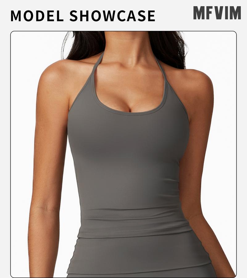 Women's Sports Tank Top Camisole Sports Tank Top with Built-in Bra Pads High Strength Yoga Underwear,Running Gym Exercise Outdoor Daily Wear Sports Tank Top,Quick Dry Yoga Tank Top,Fitness Tank Top Activewear