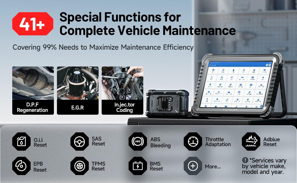 TOPDON Phoenix Plus 2 Scanner, Bidirectional Scan Tool V2.0, ECU Coding, Topology Map, CANFD Car Diagnostic Scanner, OEM Full System, 41+ Service, AutoAuth for FCA SGW, V.A.G Guided, 2 Years Free Update Obd Port Automotive Battery Relay Tester