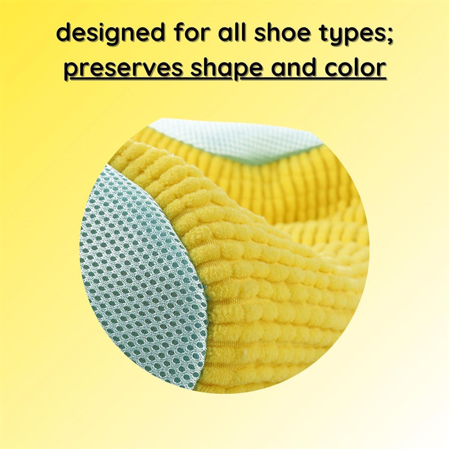 Lazy artifact shoe wash bag cylindrical polyester cotton laundry bag shoe protection anti-deformation wash bag