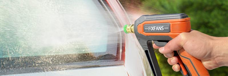 Pressure Washer Handheld Water Spray Tool Kit, 4000PSI Power Washer with Replacement Wand Extension, High Pressure Handheld Water Spray Tool with 5 Nozzle Tips, M22 Fitting, 1/4" Quick Connect Female, Stainless Steel,Christmas gifts