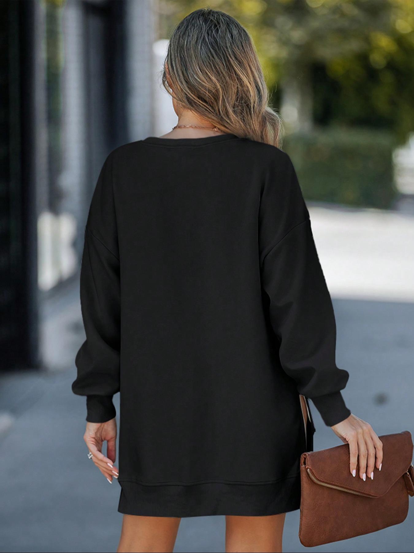 LovelyWholesale Valentine's  Women's Colorblock Long Sleeve Pullover Hoodie, Casual Loose-Fit Side Zipper Design, Comfortable Fall & Winter Fashion