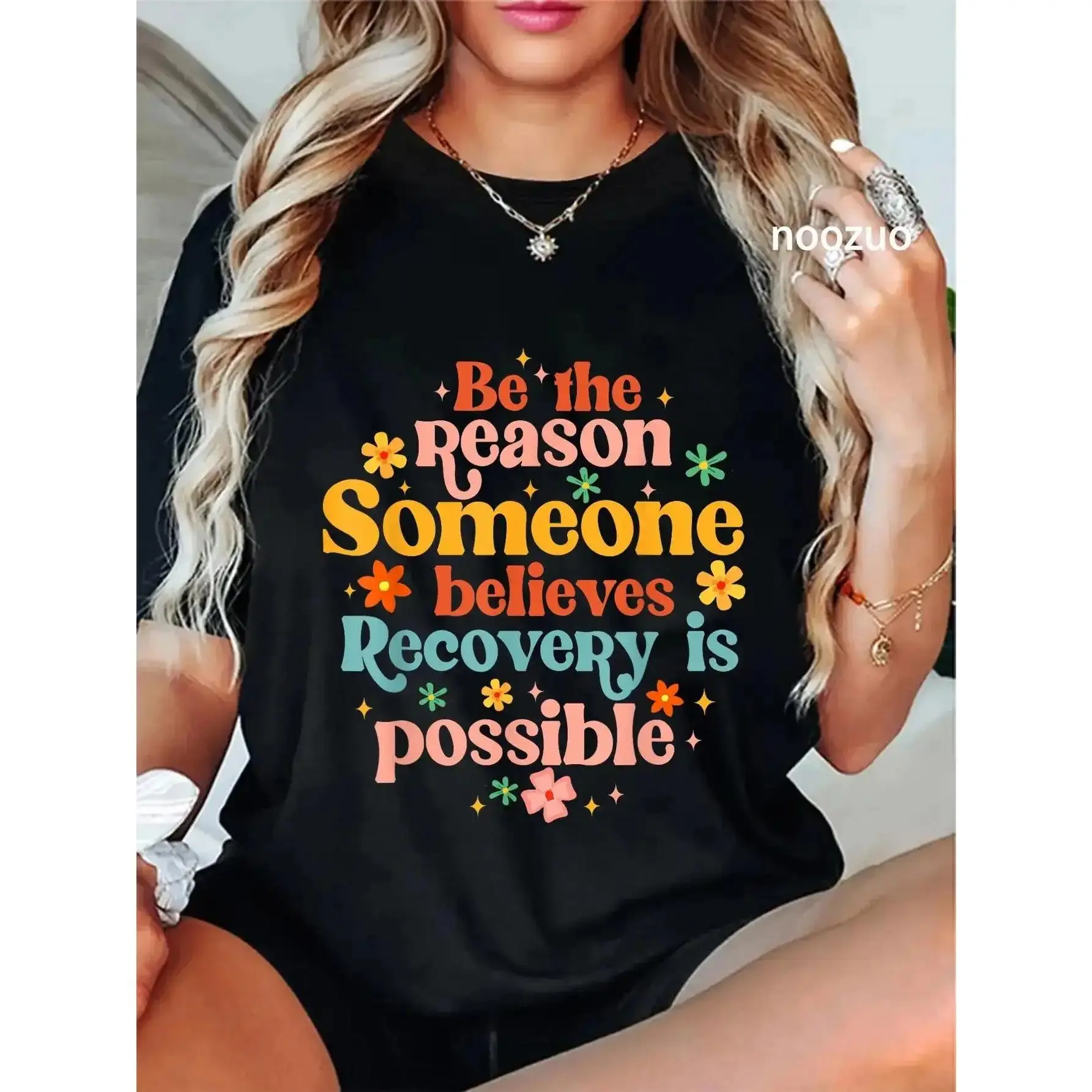 Recovery Sobriety Sober Life Believes Recovery Is Possible T-Shirt