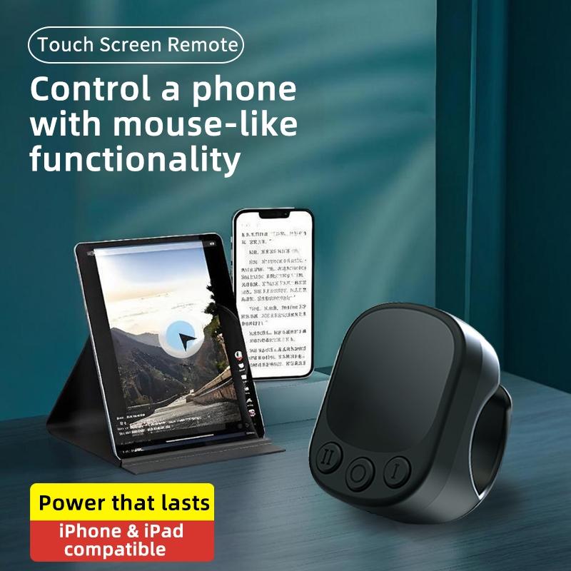 New Mobile Touch Screen Remote Control, Multi-function Short Video Scroll Ring Shaped Touch Screen e-Book Page Flipping Device, Supports Mobile Shutter Controller, Wireless Mobile Phone And Tablet Mouse, Electronic Gadgets