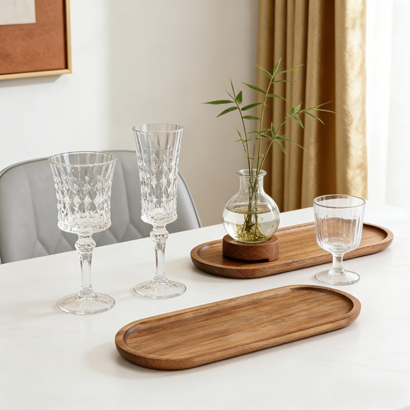 Bathroom Tray, Multi-Functional Storage Dish, Jewelry Tray, Suitable for Jewels, Cosmetics, Candles, Lotion, Perfume, Home Decor