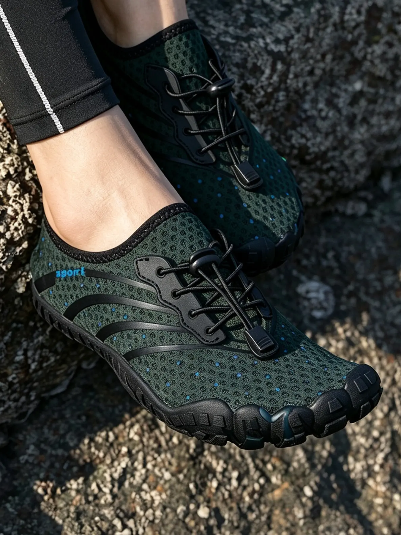 Unisex Quick Dry Water Shoes Non Slip Soft Barefoot Aqua Socks for Beach Swimming Yoga Surf Walking