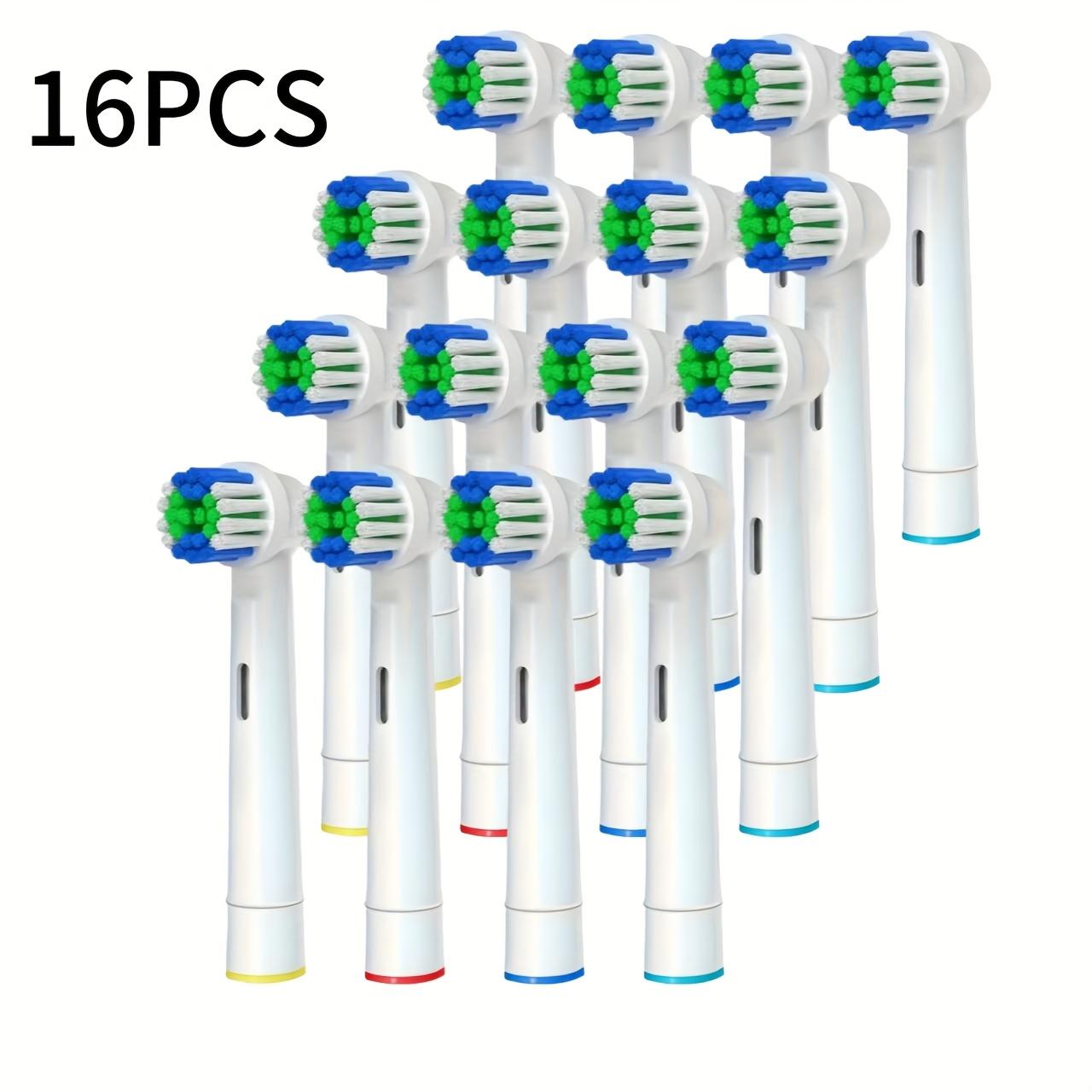 Replacement Toothbrush Heads Compatible Oral B Pro Series, Soft Bristles Gentle Cleaning Essential Dental Care Hygiene Family Use