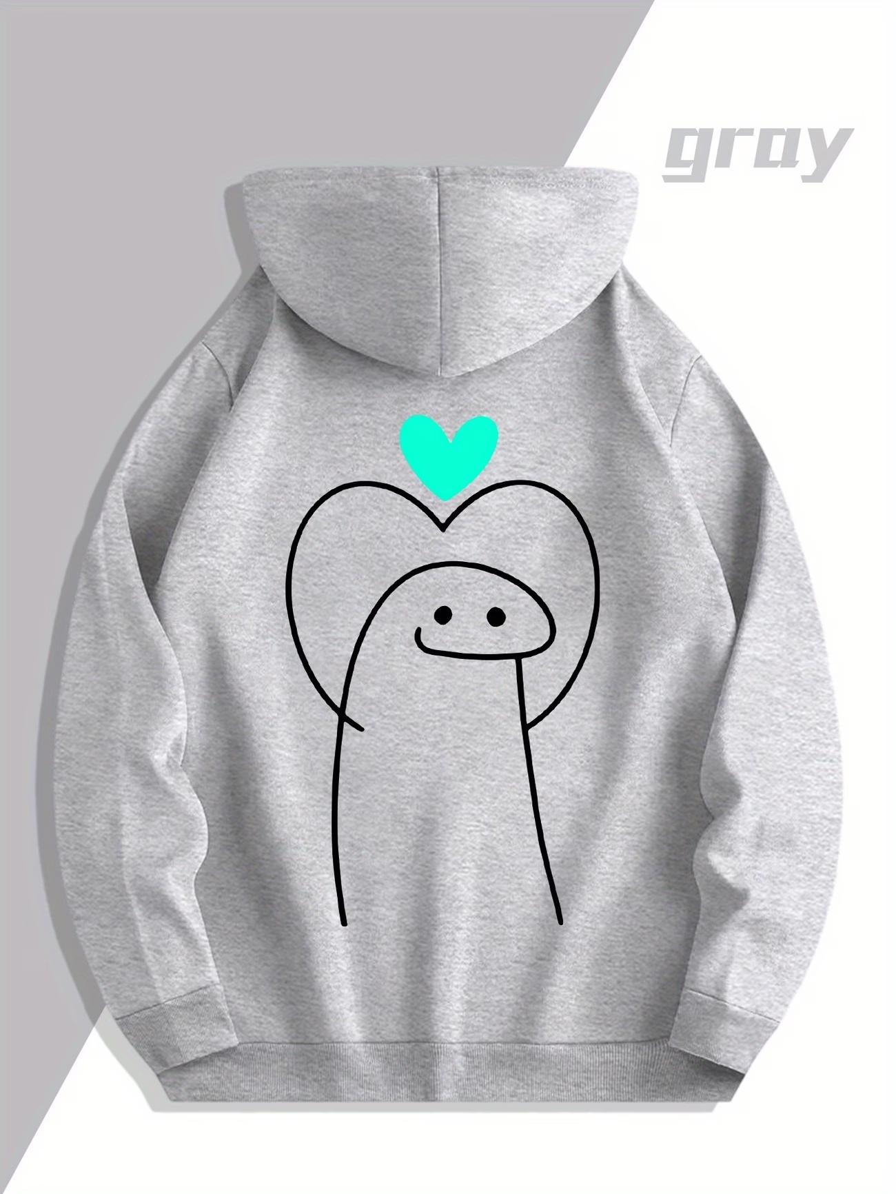 2Pcs Couple Zip Up Hoodies With Creative Geometric Print, Loose Active Tops With Pockets, Suitable For Couple Outdoor Picnic And Light Camping In Autumn Winter