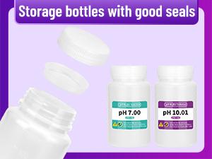 15 Pack pH Calibration Buffer Powder Calibration Solution for Precise Meter Calibration, 4.00pH/7.00pH/10.01pH with Three 250ml Bottles - Professional pH Tester Calibration Kit 15 Pack pH Calibration Buffer Powder Calibration Solution for Precise Meter Calibration, 4.00pH/7.00pH/10.01pH with Three 250ml Bottles - Professional pH Tester Calibration Kit