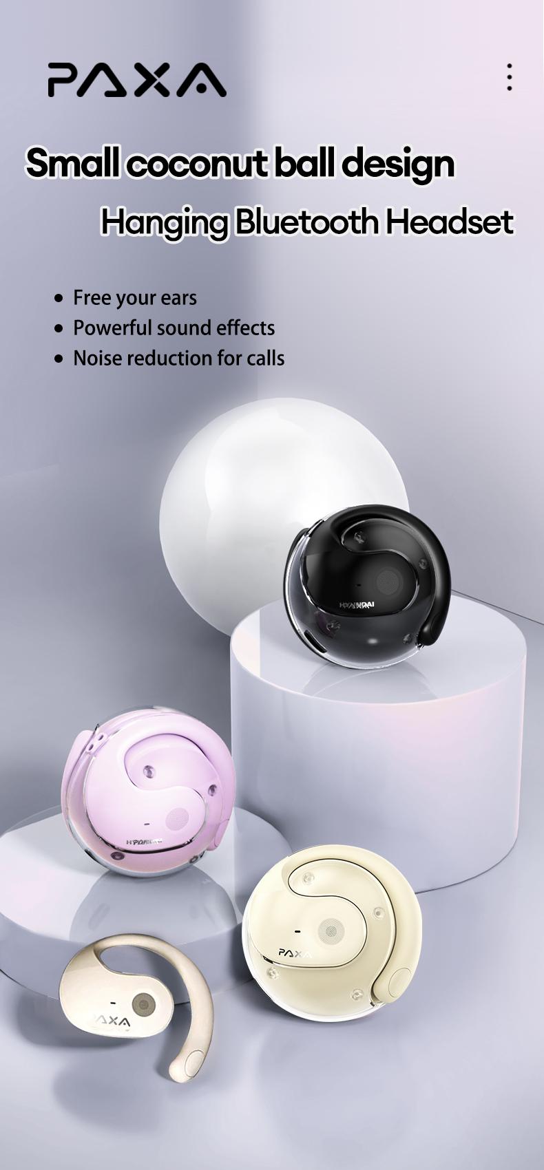 PAXA X15 PRO Earphone Wireless Bluetooth 5.4 OWS Waterproof Sport Headsets Noise Reduction Headphones Audio  Electronic