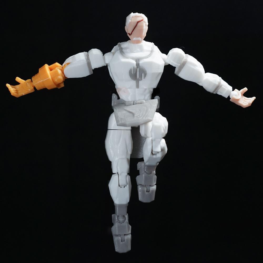 3D Printed Invincible Toys Action Figures Anime Model Lucky Dummy 13 Superheroes Mark Thragg Multi-Jointed Toy Ornaments Gifts 3D Printed Invincible Toys Action Figures Anime Model Lucky Dummy 13 Superheroes Mark Thragg Multi-Jointed Toy Ornaments Gifts