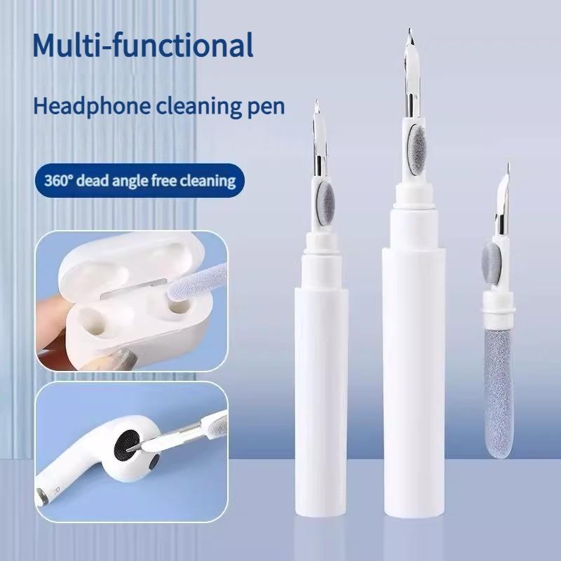 Protective Case + Cleaning Pen Set, Headphone Accessories, Scratch-Resistant Shockproof Design for AirPods 4th Gen, Comfortable Nylon Texture, Bottom Charging Port