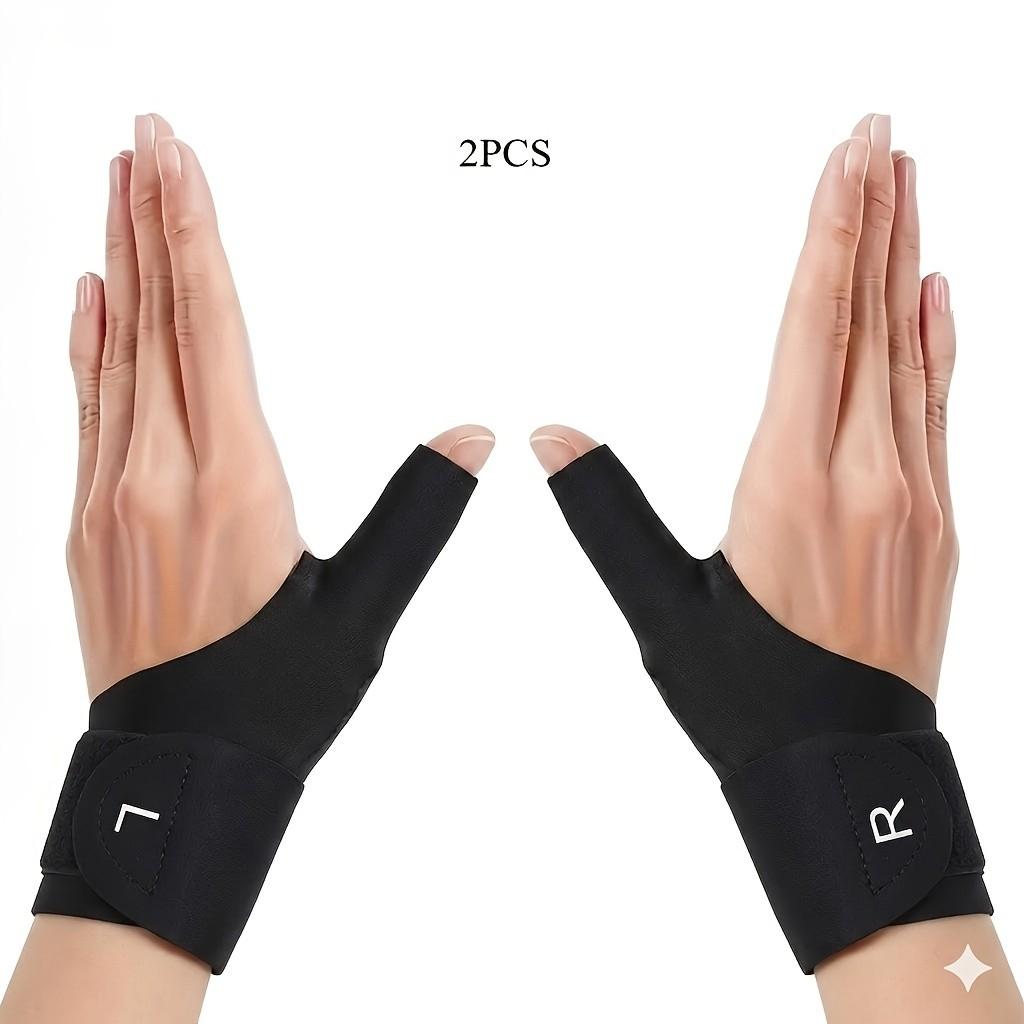 Adjustable Breathable Wrist Support Band, Breathable Wrist Brace, Ergonomic Finger Stabilizer, Adjustable Tension, Ideal for Typing, Repetitive Work, Anti-Slip Design