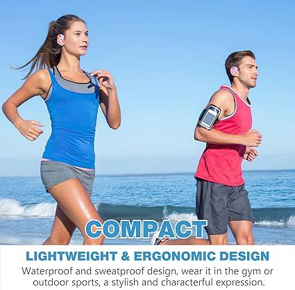 Hy-T26 X15 Pro Hanging Earphone Wireless Bluetooth 5.4, Wireless Earbuds Bluetooth Headphones, Stereo Noise Reduction High Sound Quality Ear Headphones