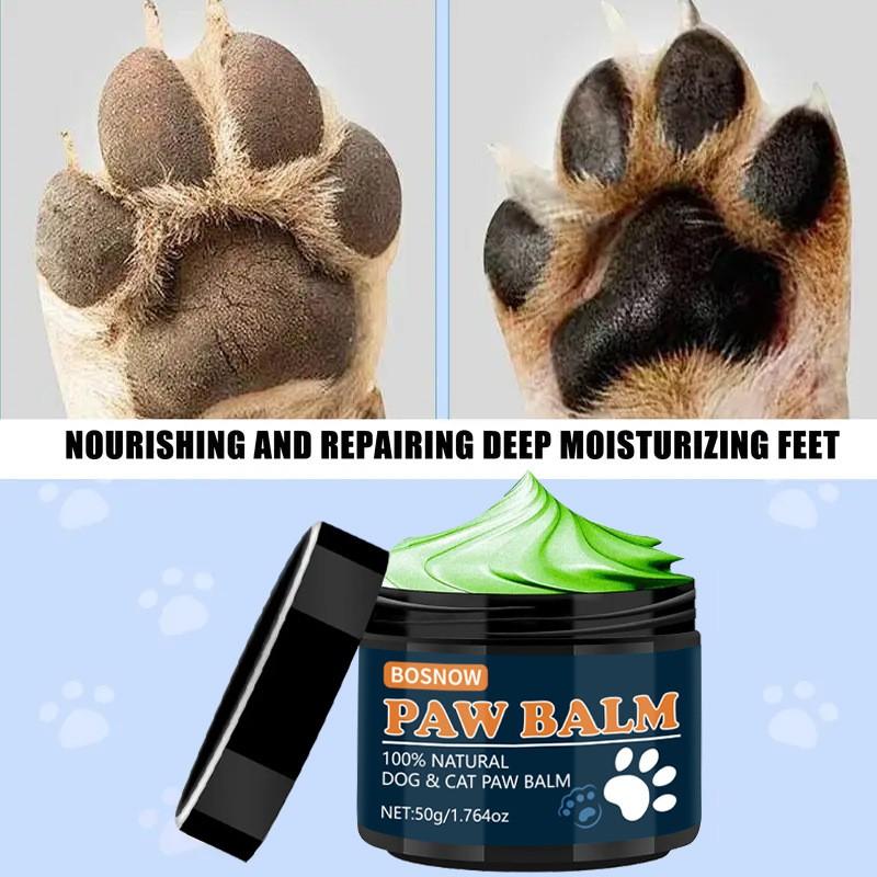 Blue Box Pet Paw Balm with Coconut Oil, Deep Long-Lasting Moisture, Lickable, Smooths Rough Paws, Daily Care for Cats and Dogs, Daily Canine Wellness