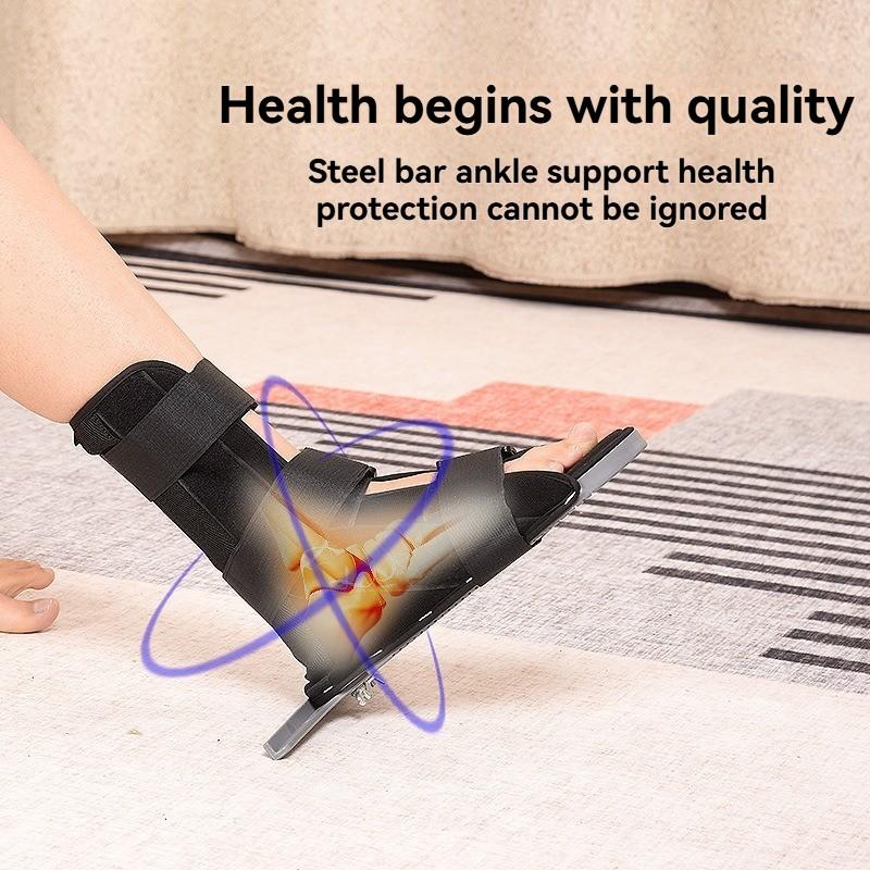 Adjustable Ankle and Calf Brace, Ankle Protective Compression for Adults and Kids, Effective Support for Sprains and Fractures, Prevents Ankle Rolling and Inversion
