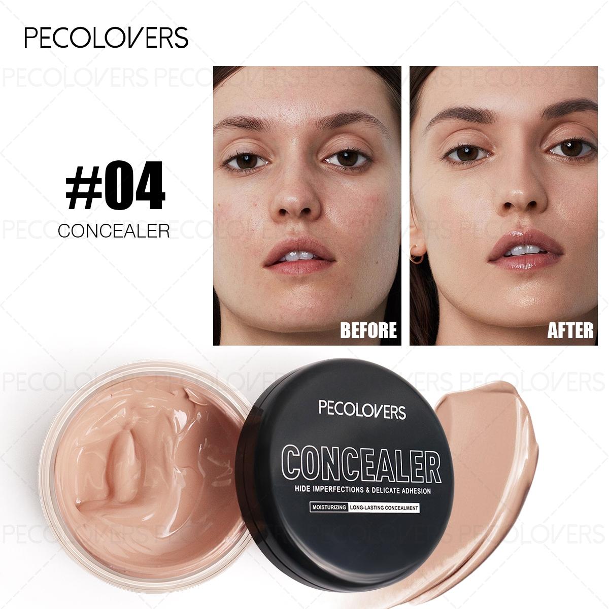 1pc All-Day Matte Full-Coverage Concealer - Transfer-Resistant Seal, Adaptable Color Technology & Universal Complexion Fit,, Buildable Layerable Coverage& Spot Correction Precision, Ideal for Evening Galas- Full Coverage Face Makeup