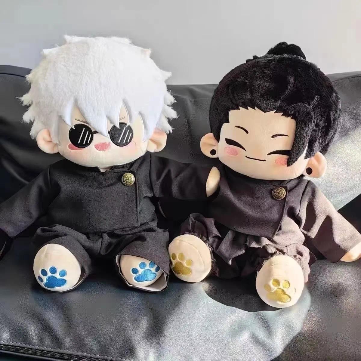 40cm Plush Doll Toy Satoru Gojo Geto Suguru Cosplay Anime Jujutsu Kaisen Cute Soft Stuffed Pillow Birthday Gift