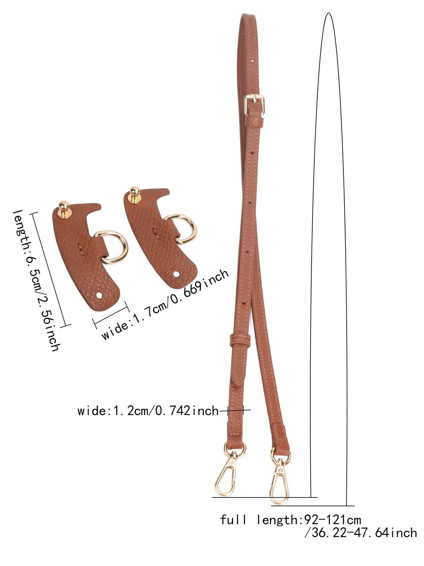 Dragon Brand Mini Jiaozi Bag Replacement Shoulder Strap, No Damage Modification, Crossbody Bag Strap, No Drilling Required